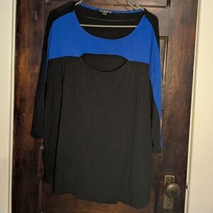 Cable & Gauge 1X Women's Blouse